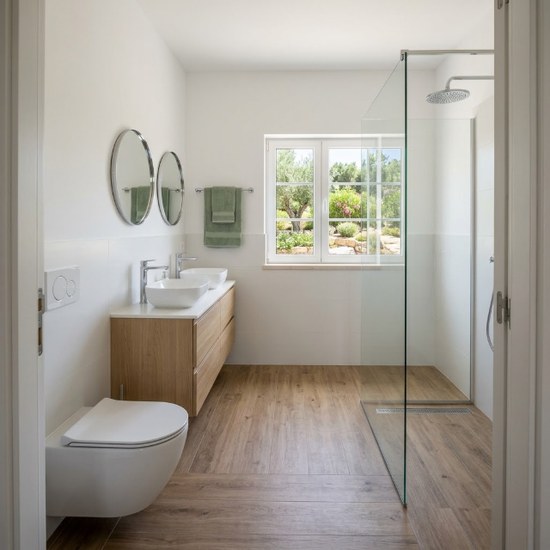 Casa de banho nova em suite de moradia — Grande Lisboa